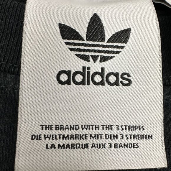 Adidas Men's Short Sleeved Crew Neck Graphic T-Shirt Size XL Black - Picture 4 of 8